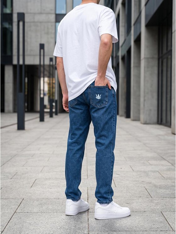 Jigga Wear Jigga Wear Jeansy Klasyczne 131771 Niebieski Regular Fit