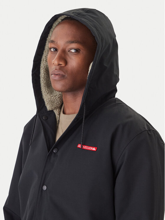 Quiksilver Quiksilver Geacă Rain Cloud EQYJK04186 Negru Regular Fit