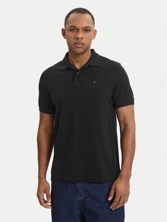 Tommy Jeans Tommy Jeans Polo DM0DM22711 Μαύρο Regular Fit