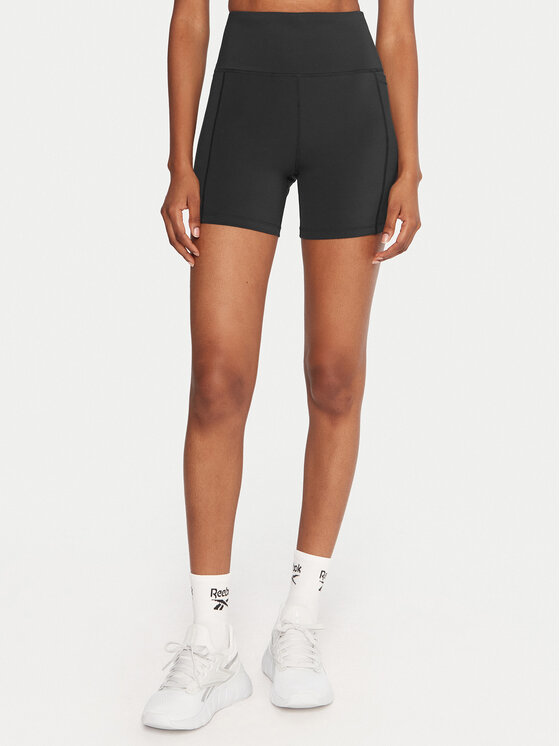 Reebok Reebok Cyklistické šortky Reebok X Ewa Chodakowska RK25314CCW Černá Slim Fit