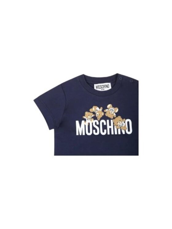 LOVE MOSCHINO LOVE MOSCHINO T-Shirt mwm032_laa03 Niebieski Regular Fit