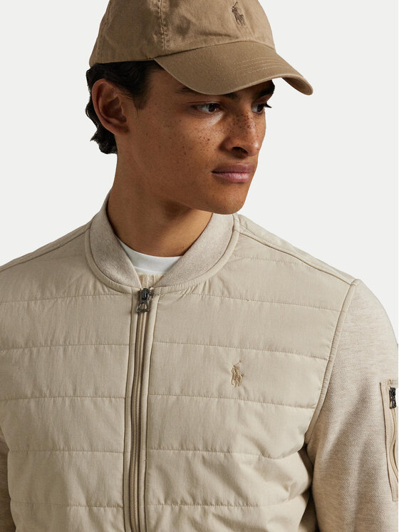 Polo Ralph Lauren Polo Ralph Lauren Μπόμπερ μπουφάν 710900848004 Μπεζ Regular Fit