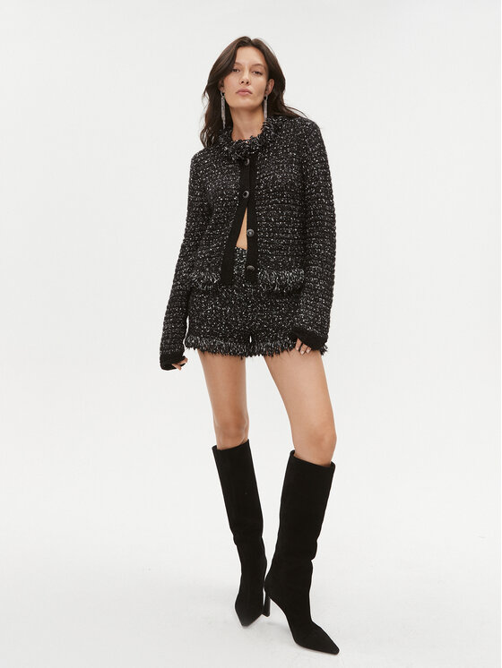 TWINSET TWINSET Σακάκι 232TT3360 Μαύρο Regular Fit