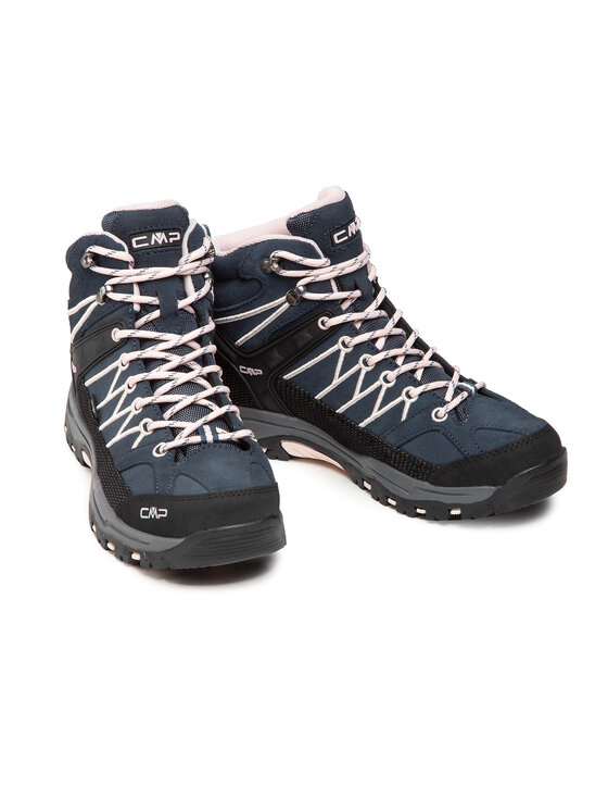 CMP CMP Παπούτσια πεζοπορίας Kids Rigel Mid Treking Shoe Wp 3Q12944J Σκούρο μπλε
