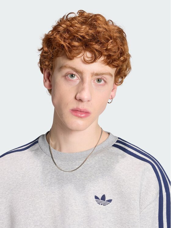 adidas adidas Longsleeve 159280 Szary Oversize