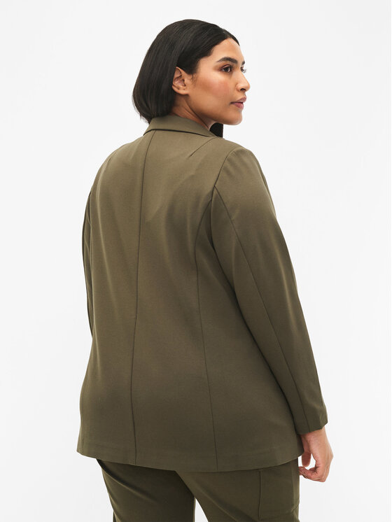 Zizzi Zizzi Bleizers J21008J Zaļš Regular Fit