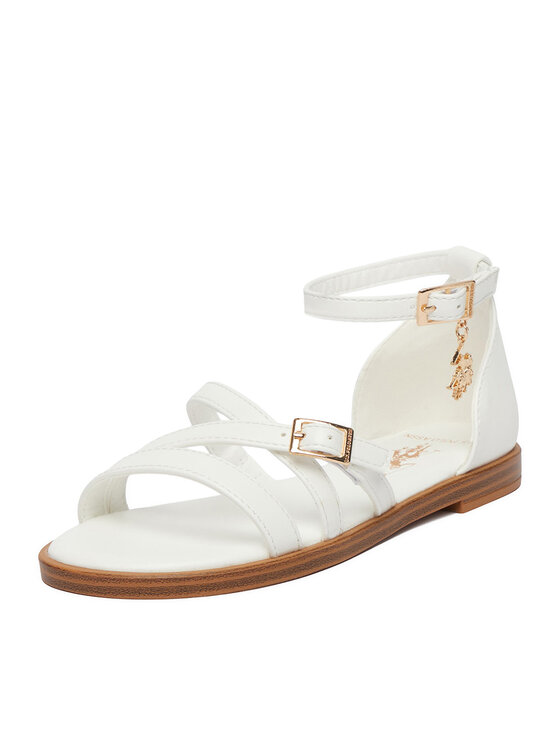 U.S. Polo Assn. U.S. Polo Assn. Sandály EO-ANGE001K/6Y1 Bílá