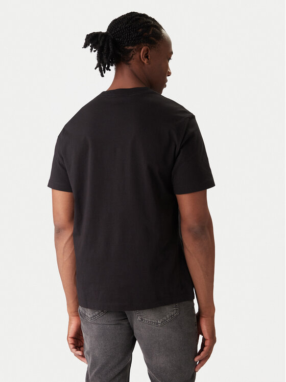 Calvin Klein Jeans Calvin Klein Jeans Marškinėliai NYC Graphic LV14RE831G Juoda Regular Fit