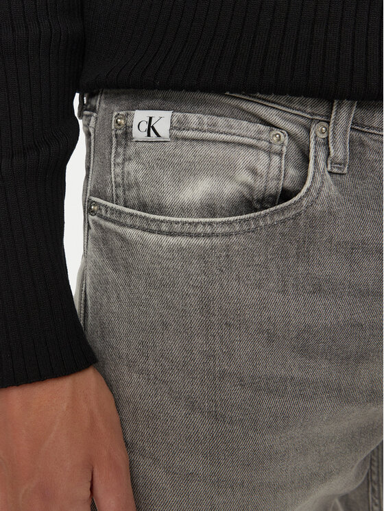 Calvin Klein Jeans Calvin Klein Jeans Jeansy J30J324833 Szary Slim Fit