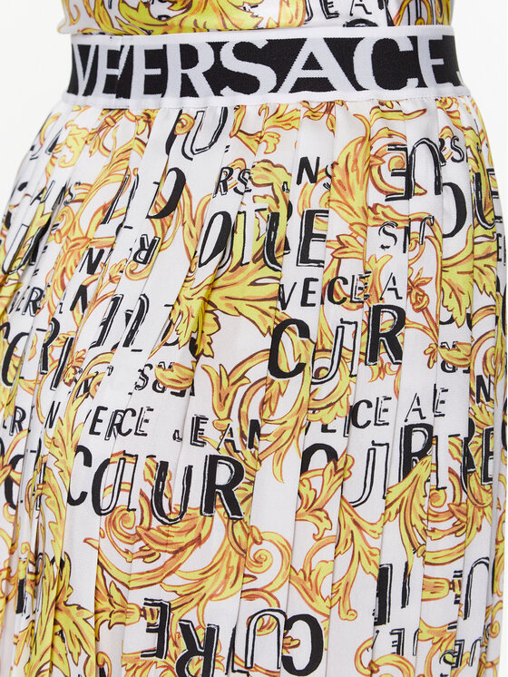 Versace Jeans Couture Versace Jeans Couture Плисирана пола 74HAE820 Цветен Regular Fit