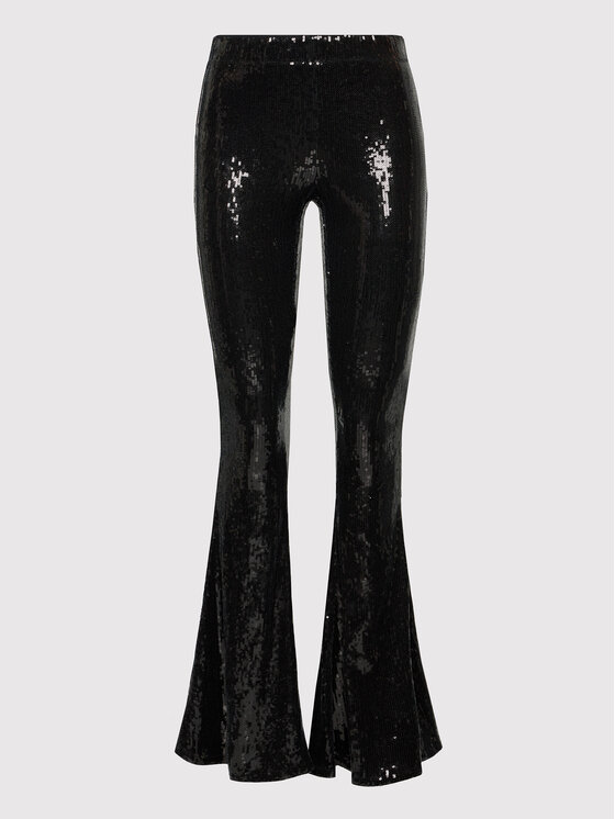 TWINSET TWINSET Штани з тканини 212AT2084 Чорний Slim Fit