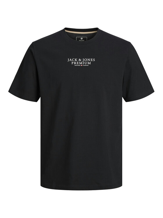 Jack & Jones Jack & Jones T-Shirt Archie 12217167 Černá Regular Fit