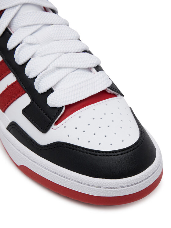 adidas adidas Buty do koszykówki Rapid Court Mid JR3180 Biały