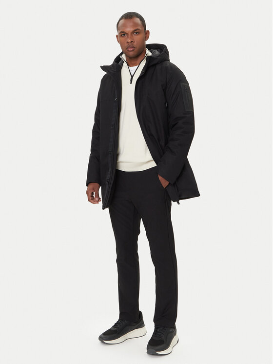 BOSS BOSS Parka Hexatech 50544563 Crna Regular Fit