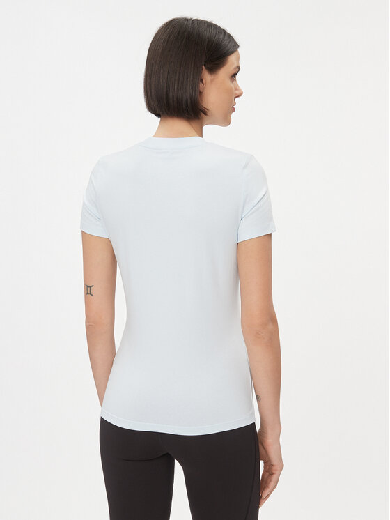 Puma Puma Tricou Classics 535610 Albastru celest Tight Fit