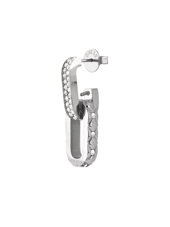 Guess Guess Kolczyki JUBE04582JW Srebrny