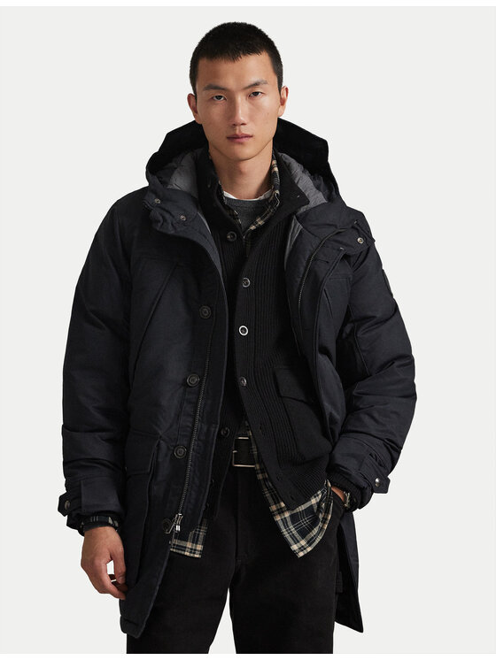 Polo Ralph Lauren Polo Ralph Lauren Παλτό χειμωνιάτικο 710968114002 Μαύρο Regular Fit