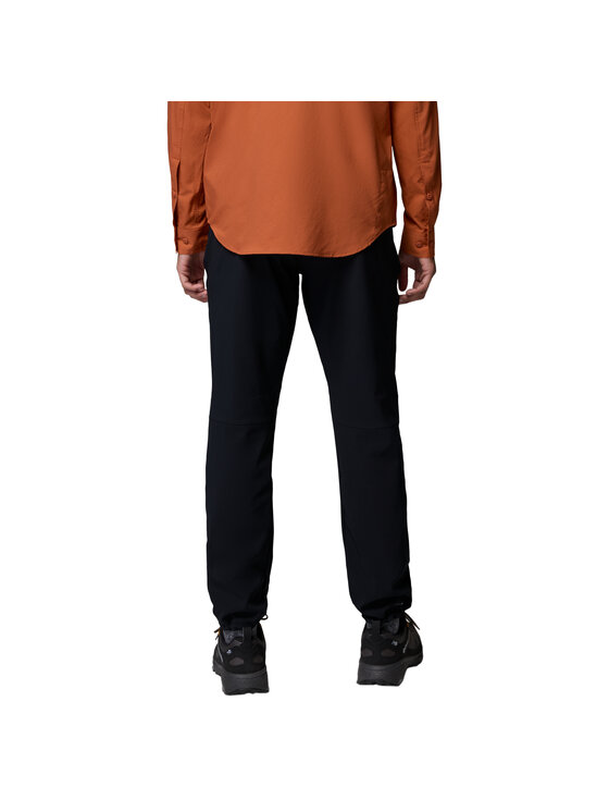 Columbia Columbia Pantaloni outdoor Essential Hike Brushed Back Pant Nero Regular Fit
