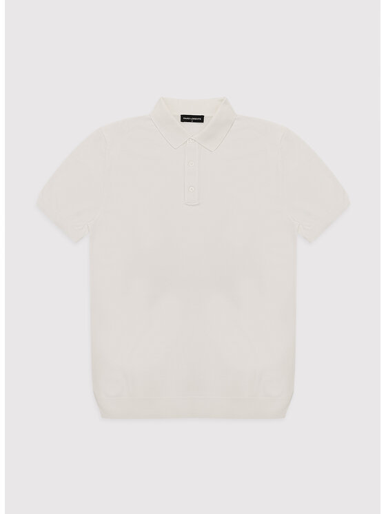 Pako Lorente Pako Lorente Polo P26SF-TX-024 Beżowy Classic Fit