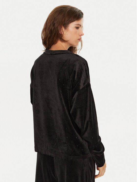 DKNY DKNY Μπλούζα DP4T1061 Μαύρο Regular Fit