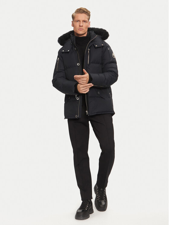 Moose Knuckles Moose Knuckles Pernata jakna Original 3Q Neoshear M32MJ128SX Tamnoplava Slim Fit