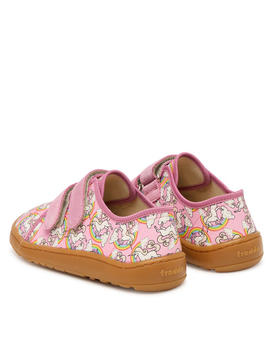 Froddo Froddo Kapcie Barefoot Canvas G1700440-12 D Różowy