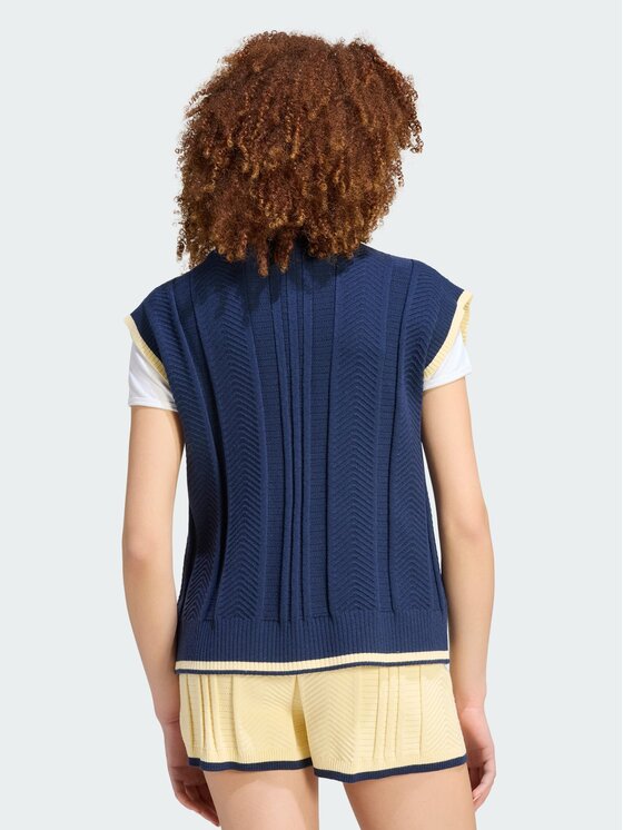 adidas adidas Kamizelka 165213 Żółty Loose Fit