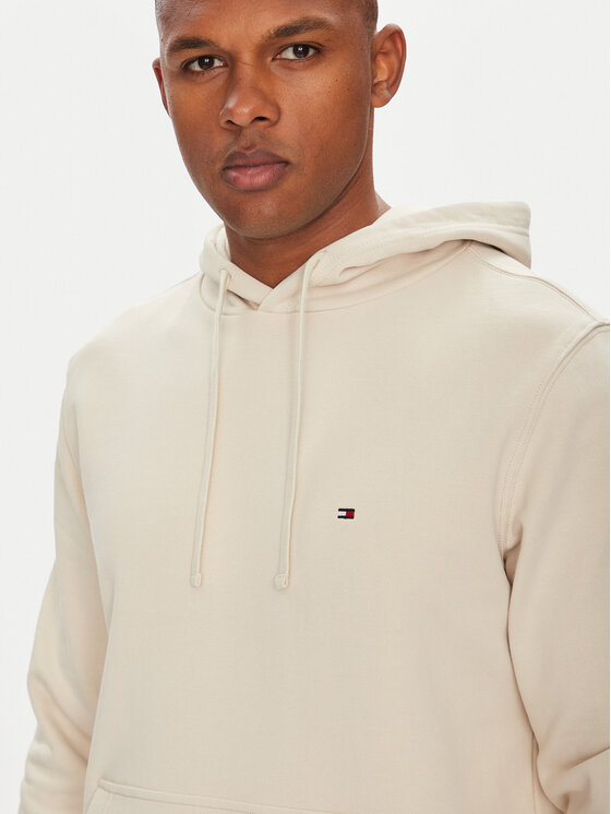 Tommy Hilfiger Tommy Hilfiger Bluza Essential MW0MW37235 Beżowy Regular Fit
