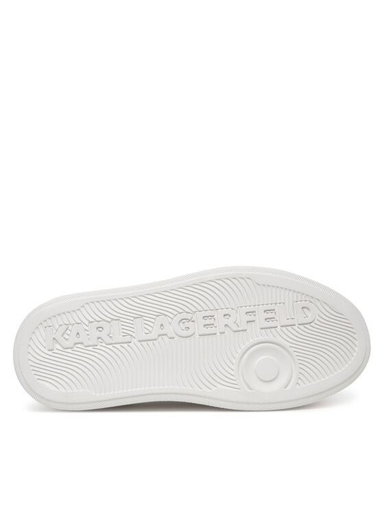 KARL LAGERFELD KARL LAGERFELD Laisvalaikio batai KL65011F Balta