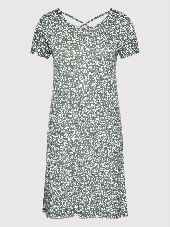ONLY ONLY Vestito estivo Bera 15131237 Verde Regular Fit