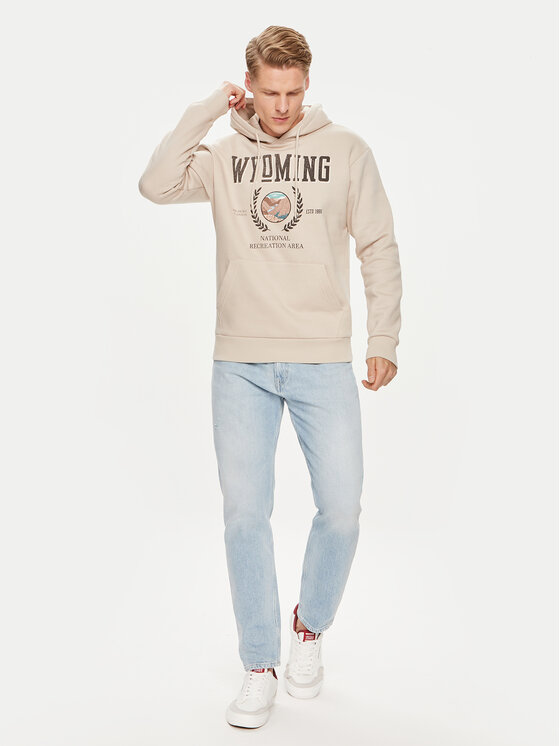 Jack&Jones Jack&Jones Majica dugih rukava Bradley 12264398 Siva Relaxed Fit