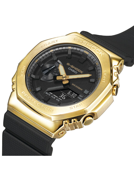 G-Shock G-Shock Ρολόι Casio CasiOak GM-2100G-1A9ER Μαύρο