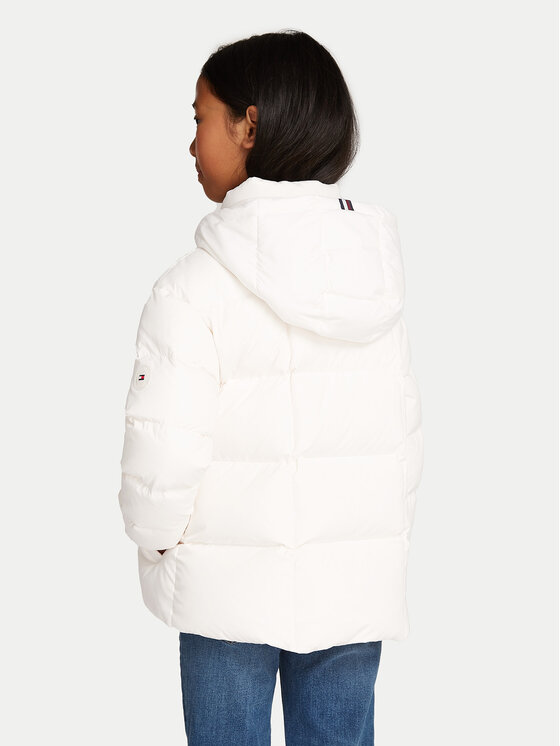 Tommy Hilfiger Tommy Hilfiger Pernata jakna KG0KG08392 Écru Regular Fit