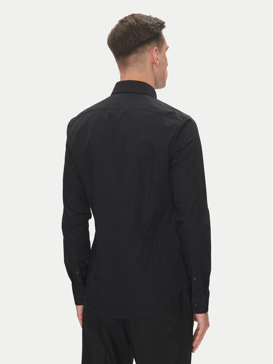 Calvin Klein Calvin Klein Košile Essential LV019EU030 Černá Slim Fit