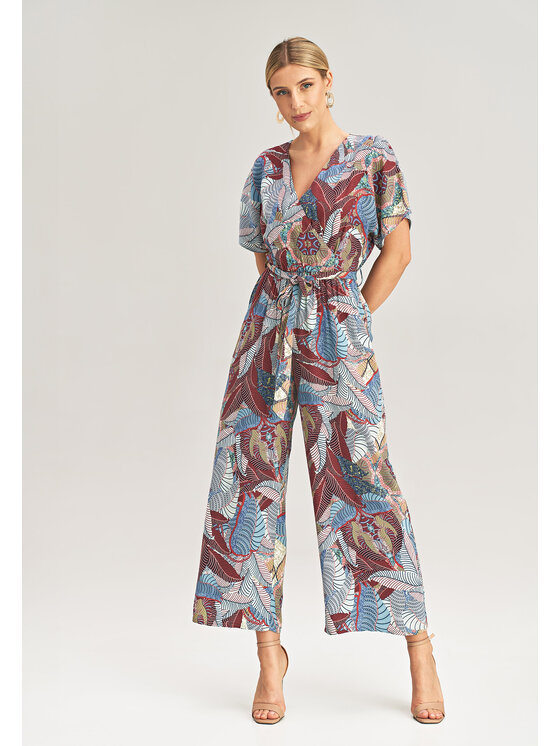 FIGL FIGLFIGL Jumpsuit M1022 Multicolore Regular Fit