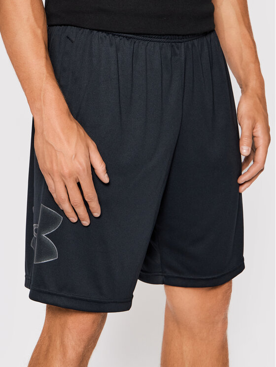 Under Armour Under Armour Sportovní kraťasy Ua Tech Graphic Černá Loose Fit