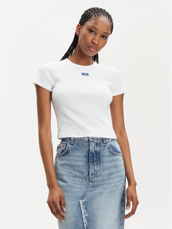 HUGO Hugo T-shirt Baby 50510749 Bianco Slim Fit