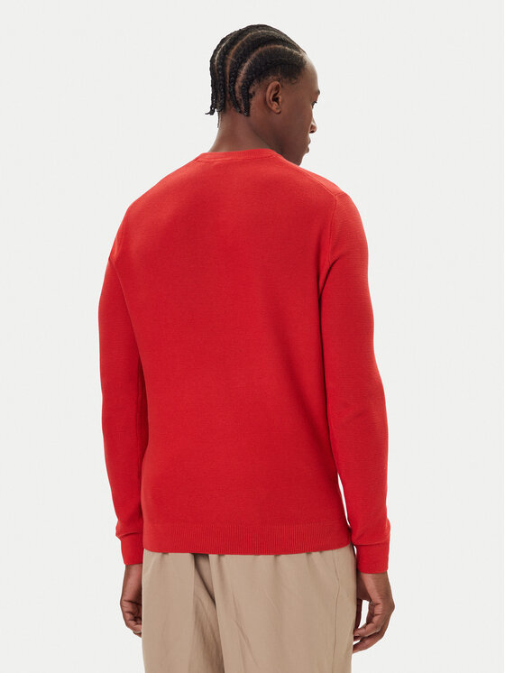 Mustang Mustang Pullover Elliot 1016844 Rot Regular Fit