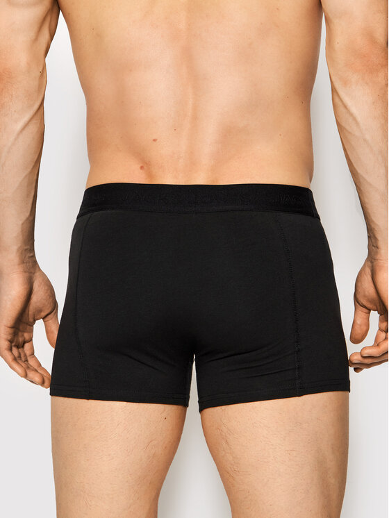 Jack&Jones Jack&Jones Set 3 parov boksaric Waistband 12127816 Črna