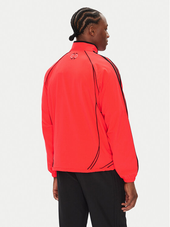 adidas adidas Pulóver Teamgeist adicolor JW5867 Piros Loose Fit