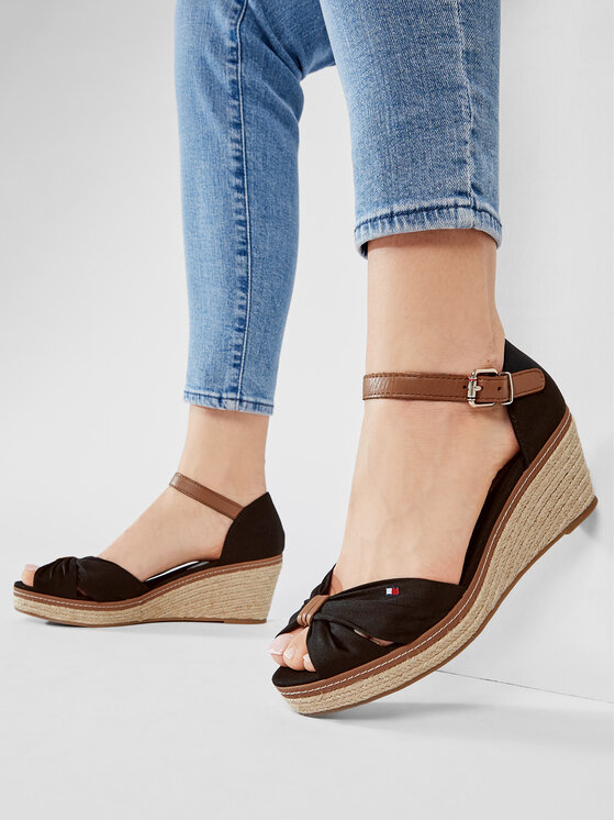 Tommy Hilfiger Tommy Hilfiger Εσπαντρίγιες Elba 40D FW0FW00906 Μαύρο