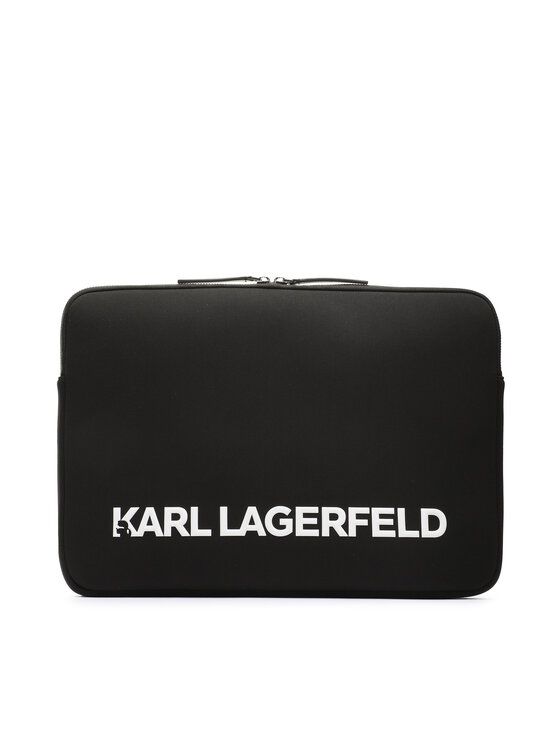 KARL LAGERFELD Etui pentru laptop 231W3211 Negru