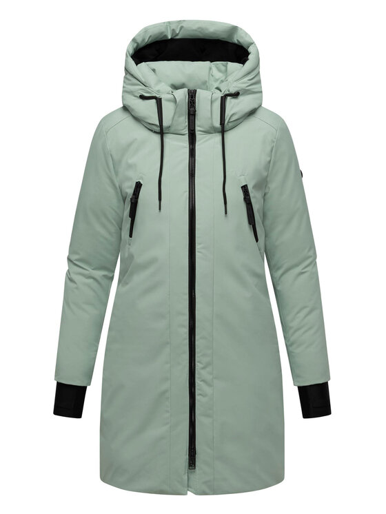 Navahoo Navahoo Kurtka zimowa Winterzart Zielony Regular Fit