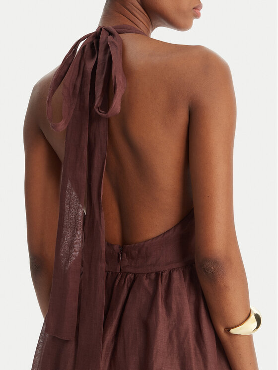 Bardot Bardot Φόρεμα κοκτέιλ Cavarly 60361DB Καφέ Regular Fit