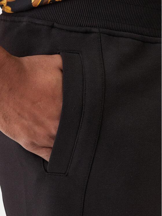 Versace Jeans Couture Versace Jeans Couture Pantaloni scurți sport 80GADT00 CF01T Negru Regular Fit