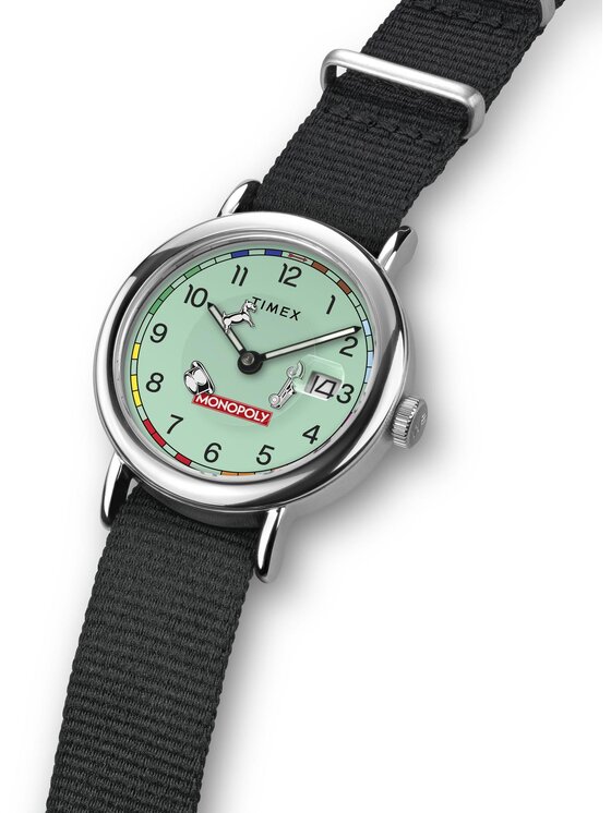 Timex Timex Hodinky TW2Y47000 Čierna