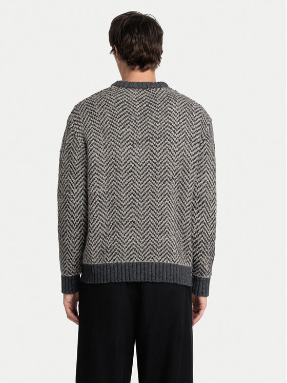 Selected Homme Selected Homme Sweter 16094589 Szary Regular Fit