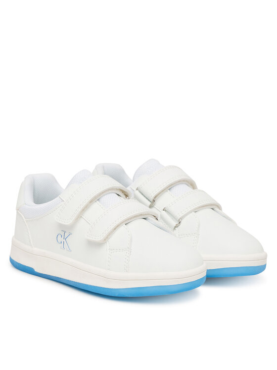 Calvin Klein Calvin Klein Superge Low Cut Velcro V1X9-83279-0040 S Bela