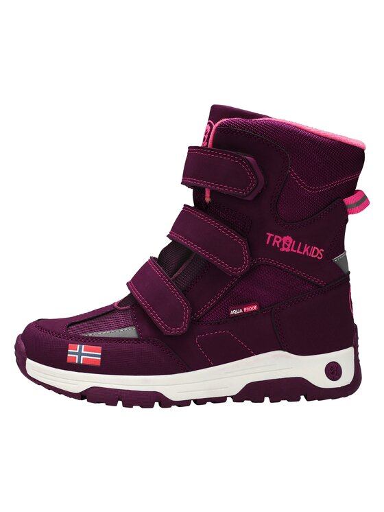 TROLLKIDS TROLLKIDS Trapery 159-422 Bordowy