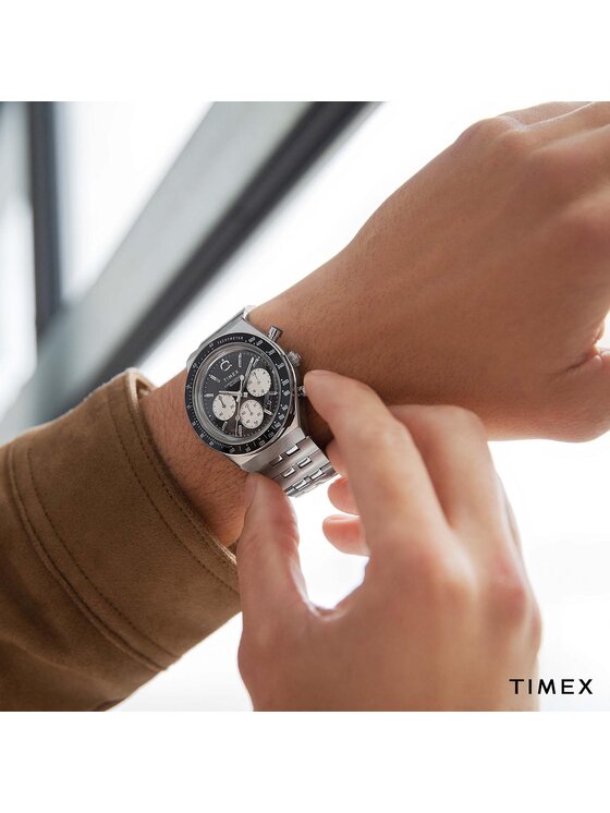 Timex Timex Часовник Lab Archive TW2V42600 Сребрист